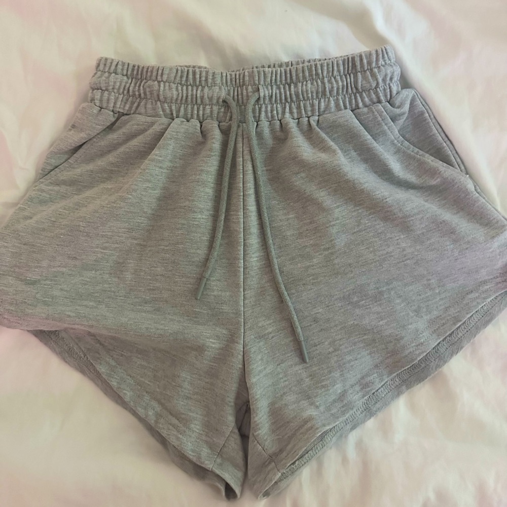 Grey sweatshorts. Size Small
